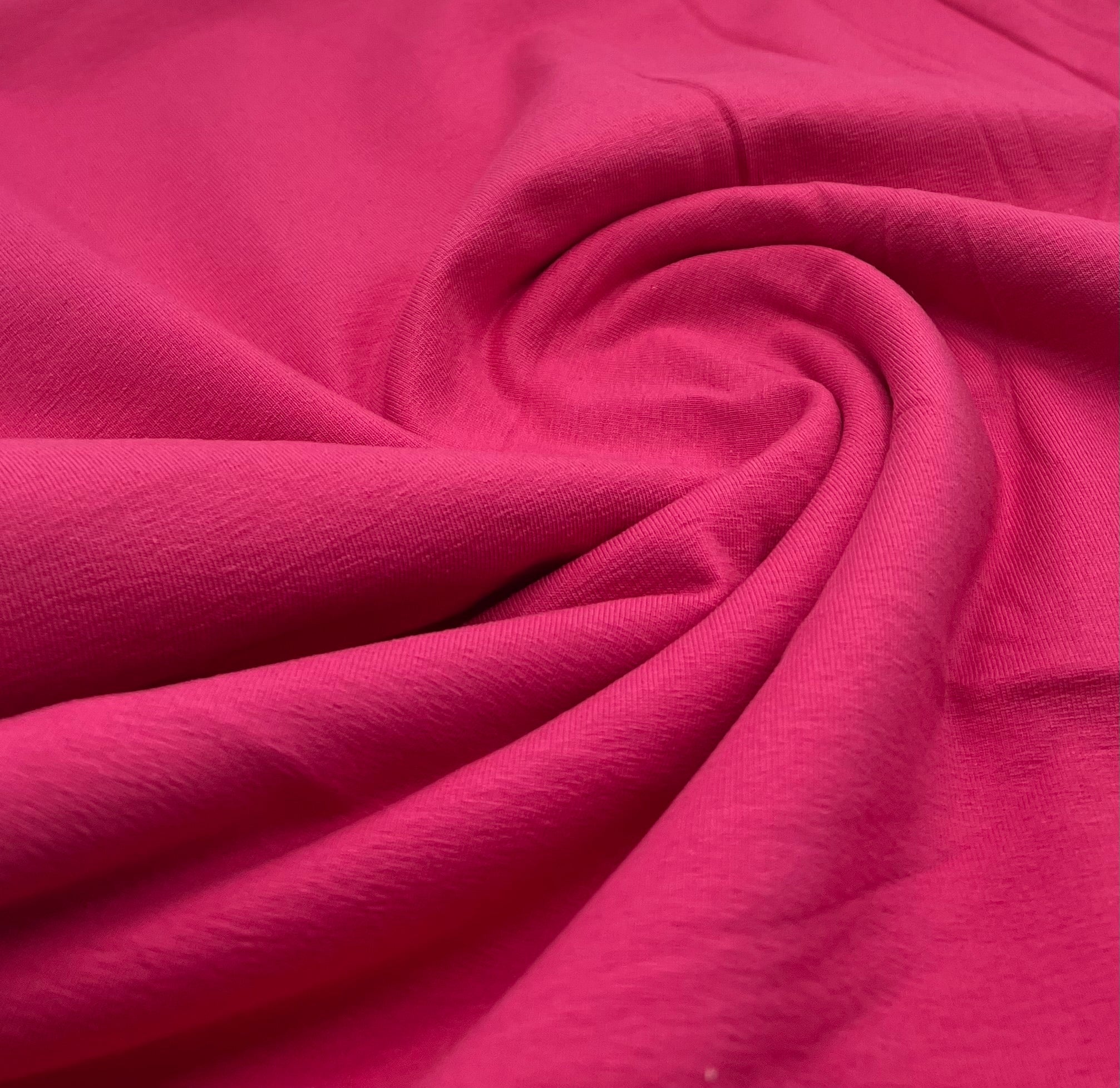 Cerise Cotton Stretch Jersey 200 GSM 95/5 Lycra 4 Way Stretch - T9 Fabrics